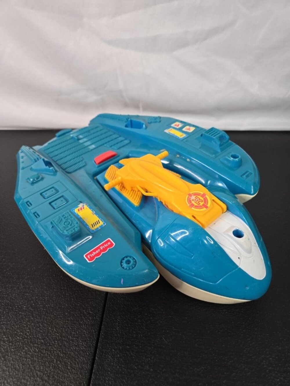 VINTAGE 1998 FISHER PRICE RESCUE HEROES EMERGENCY SKI JET BOAT